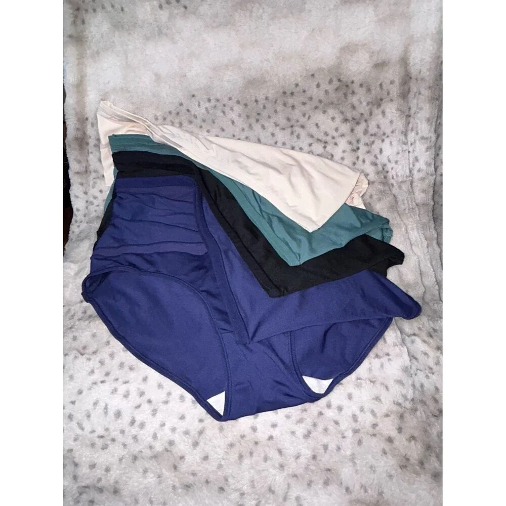 Quasti 4 pack NWT High-Waist Shaping Briefs Mesh 3X Plus NWT